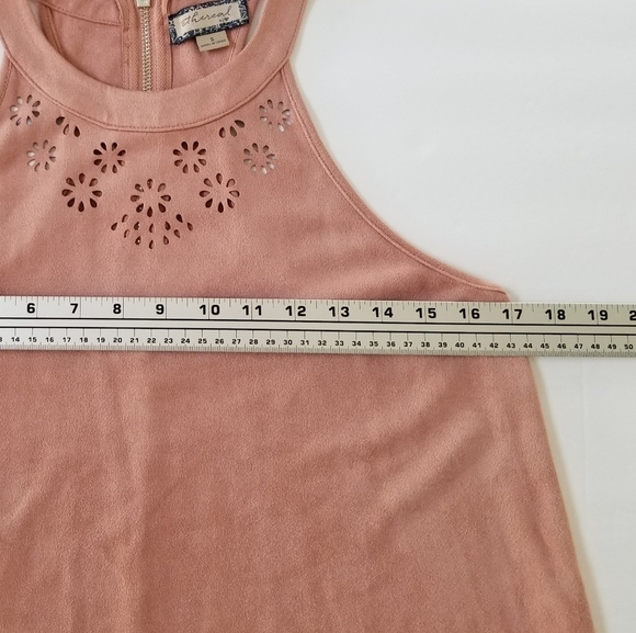 Paper Crane Barbiecore Sexy Pink / Old Rose Sleeveless Mini Dress, Small - Picture 9 of 10